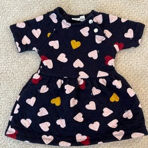 Petit Bateau Heart Dress - 3 ans
